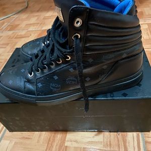 MCM shoes black and blue